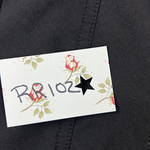 M60 Miss Sixty Black  Fleece Lined Black Waterproof Jacket - Picture 10 of 10